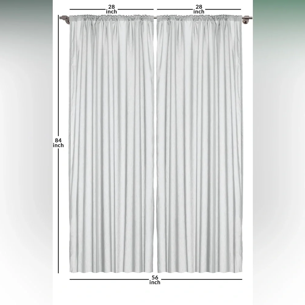 Lunarable Hummingbirds Curtain 4pc panels 28 x 84
